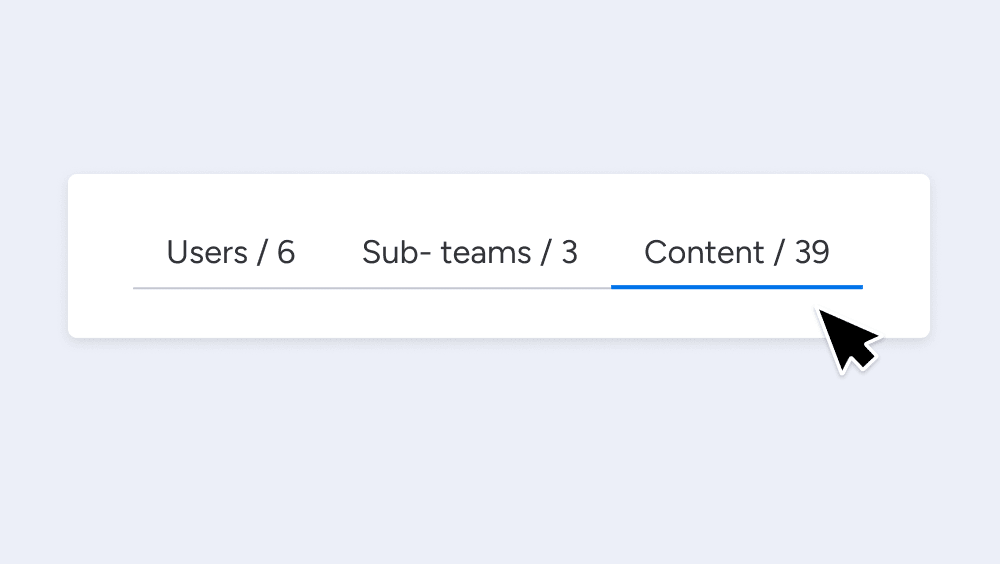 Teams content list 1